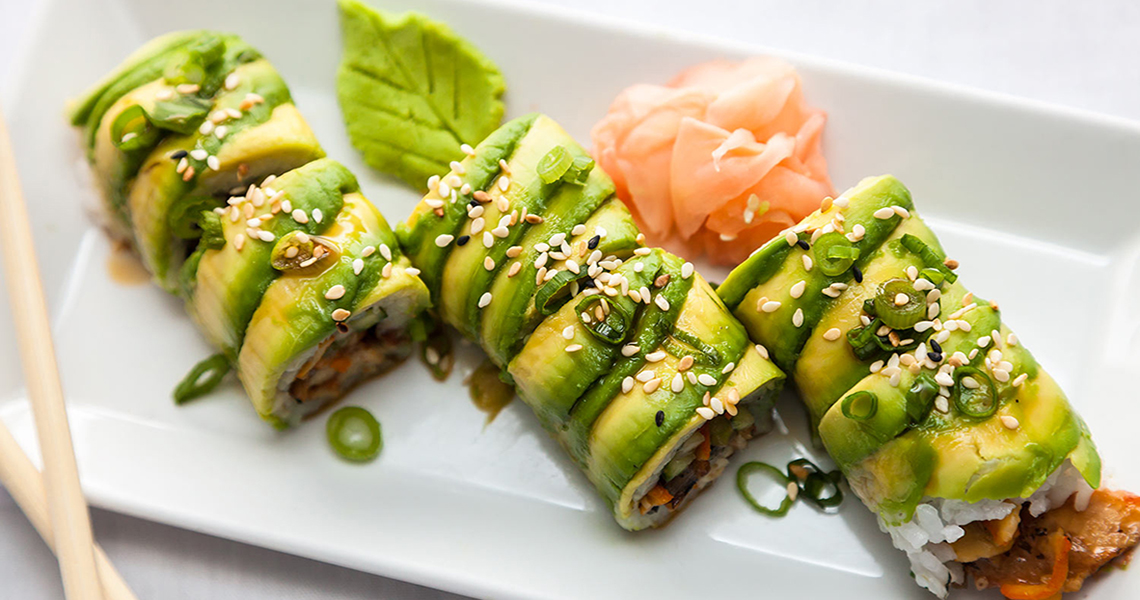 Eat fresh, delicious sushi of the freshest quality